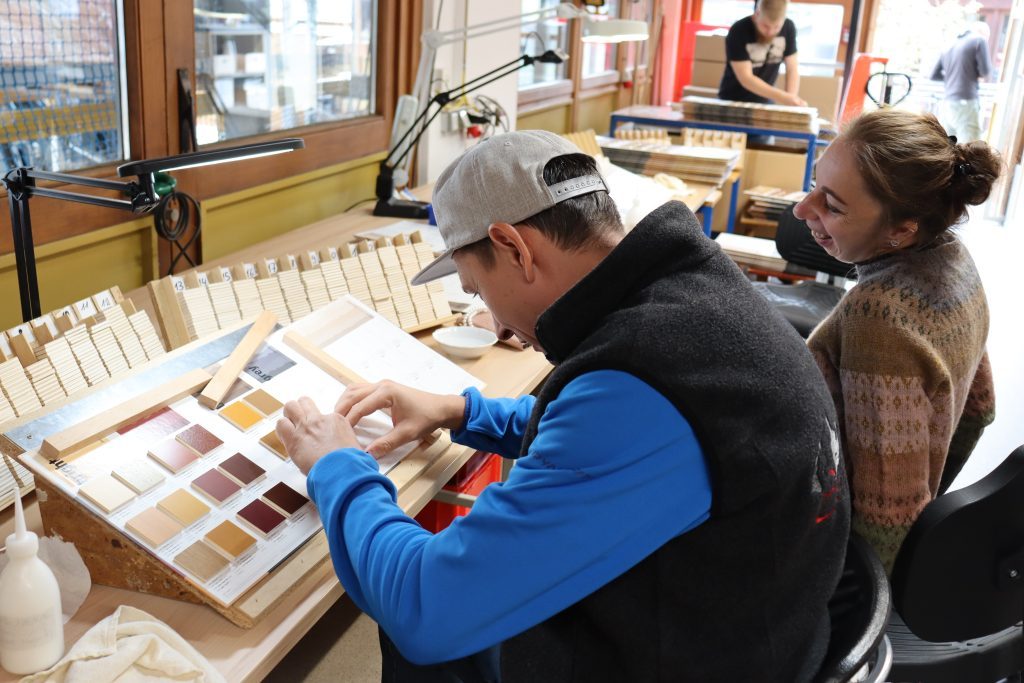 Mitarbeit in der Produktion 1